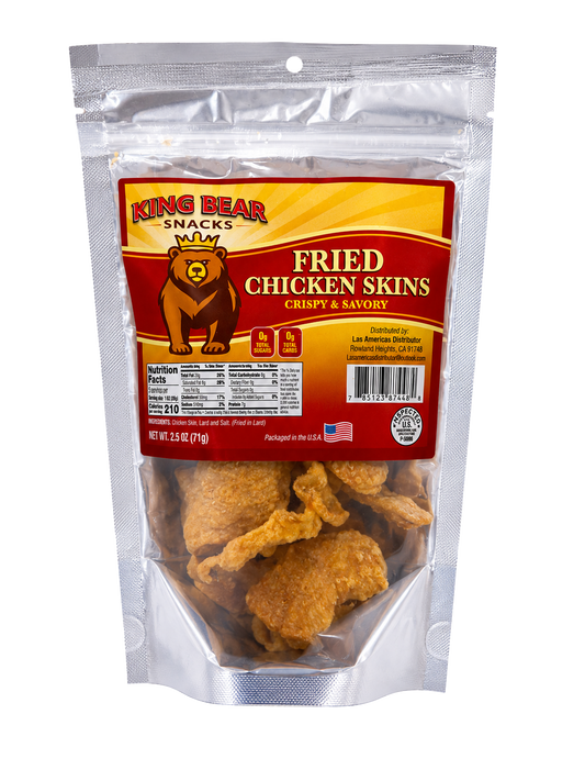 King Bear Snacks - Fried Chicken Skins Original